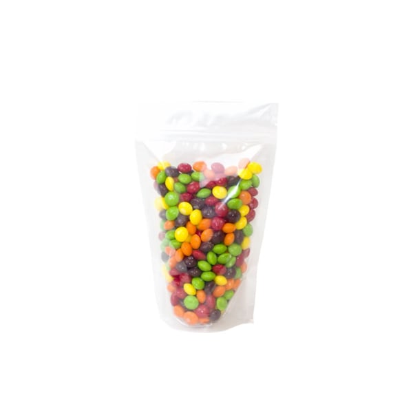 7" x 12" + 4" Clear Stand Up Pouch, 250pcs, 250PK